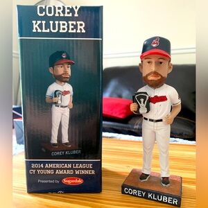 Corey Kluber Cleveland Indians bobblehead